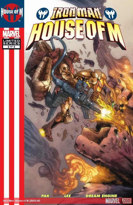 Cover of Iron Man: House Of M (2005) - #2