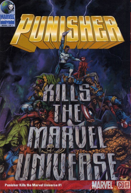 Cover of Punisher Kills The Marvel Universe (2008) - #1