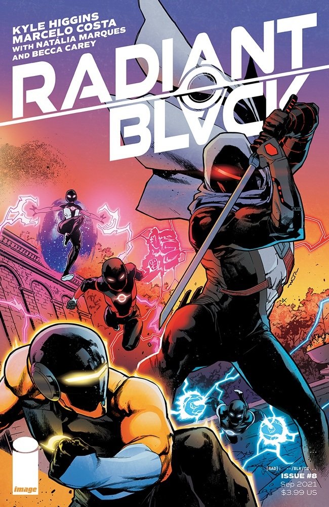 Cover of Radiant Black (2021) - #8