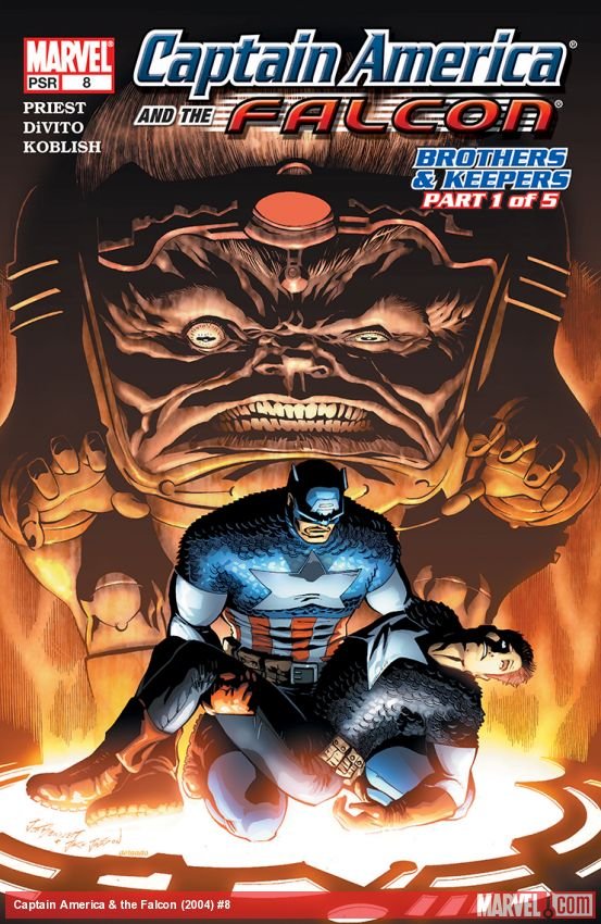 Cover of Captain America & The Falcon (2004) - #8