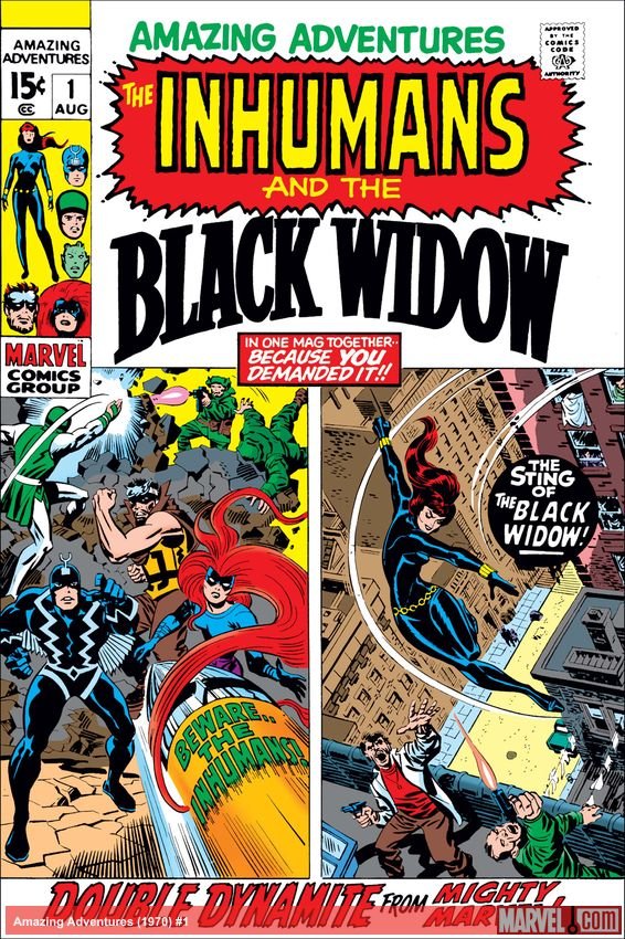 Cover of Amazing Adventures (1970) - #1
