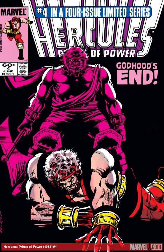 Cover of Hercules: Prince Of Power (1984) - #4
