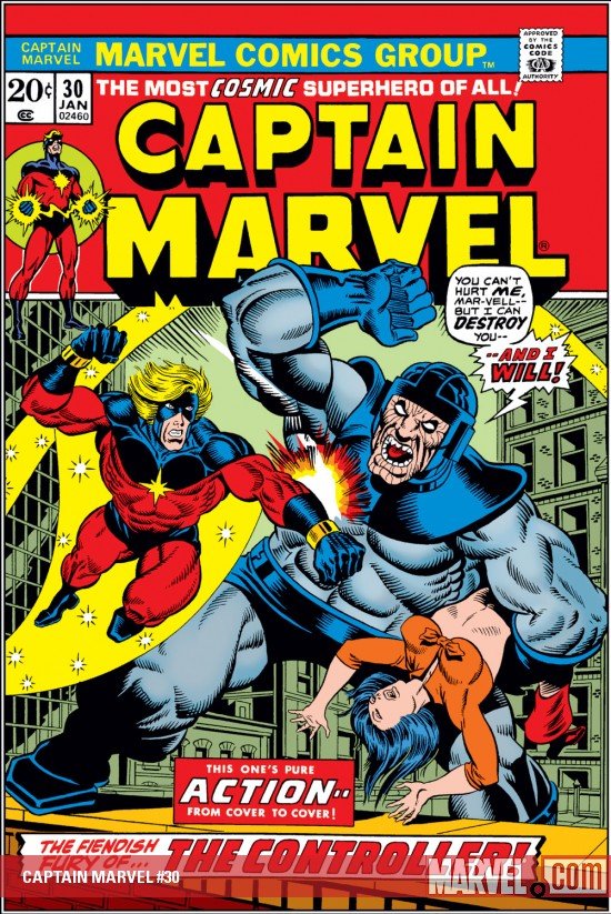 Cover of Captain Marvel (1968) - #30
