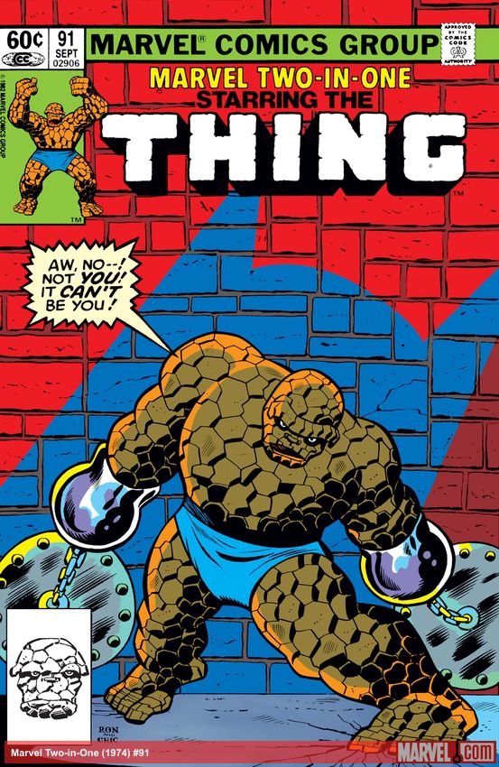 Cover of Marvel Two-In-One (1974) - #91