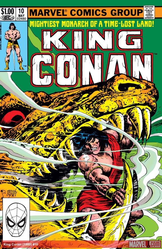 Cover of King Conan (1980) - #10