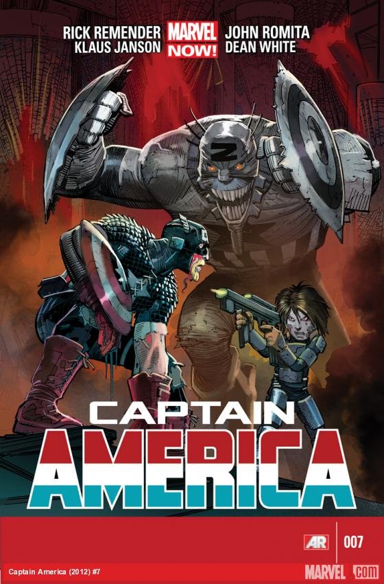 Cover of Captain America (2012) - #7