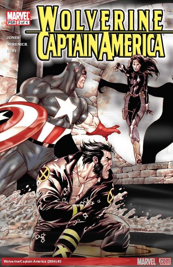 Cover of Wolverine/Captain America (2004) - #2