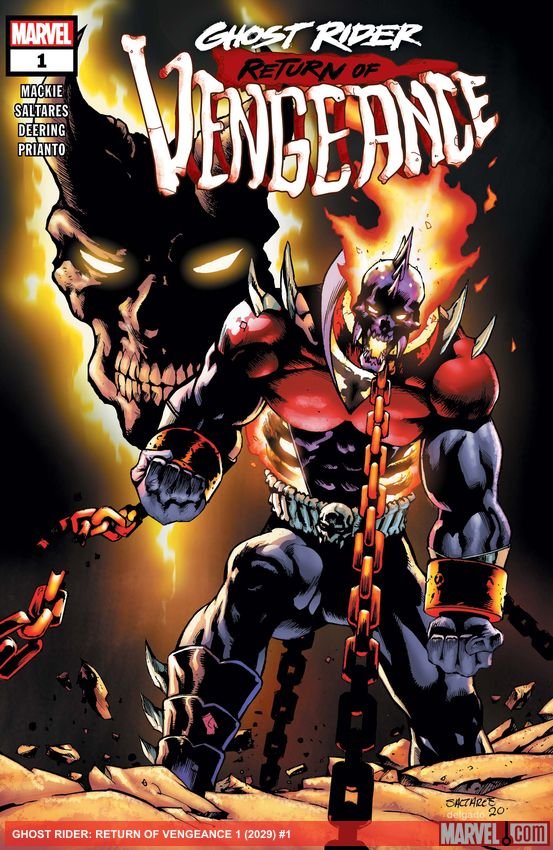 Cover of Ghost Rider: Return Of Vengeance (2020) - #1