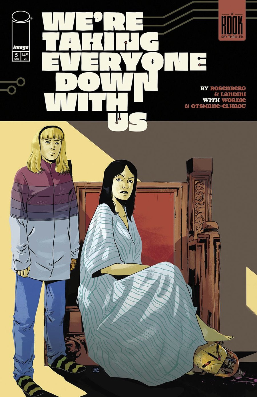 Cover of We're Taking Everyone Down With Us (2025) - #5