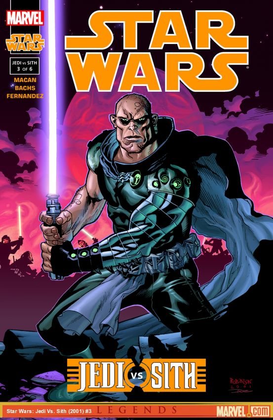 Cover of Star Wars: Jedi Vs. Sith (2001) - #3