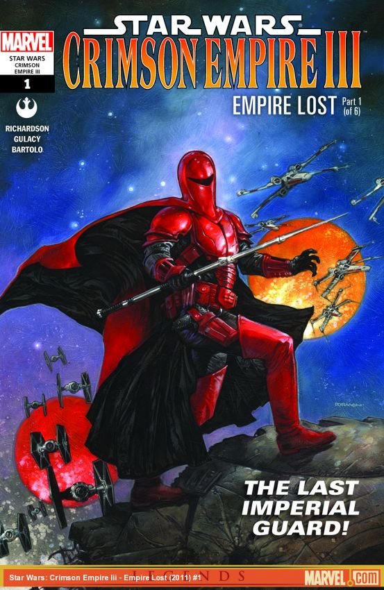 Cover of Star Wars: Crimson Empire Iii - Empire Lost (2011) - #1