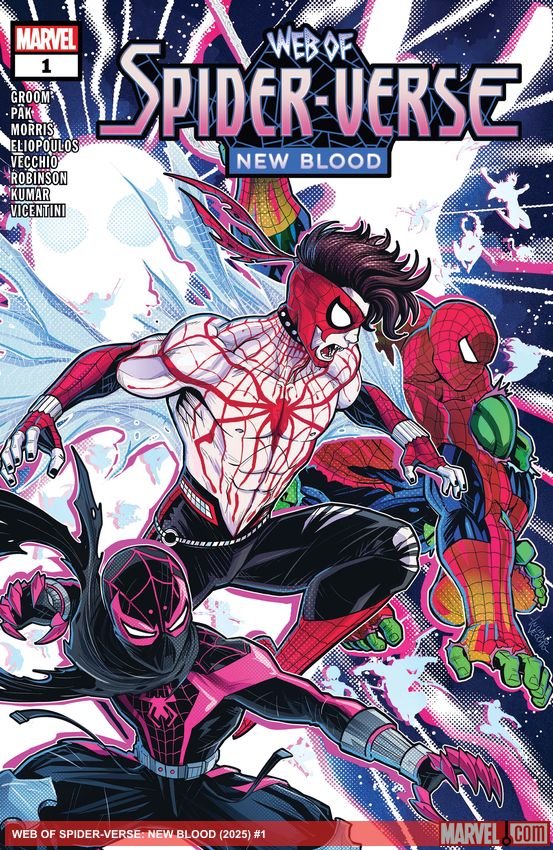 Cover of Web Of Spider-Verse: New Blood (2025) - #1