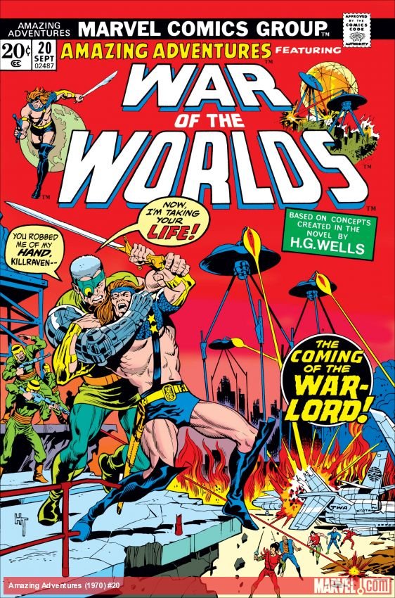 Cover of Amazing Adventures (1970) - #20