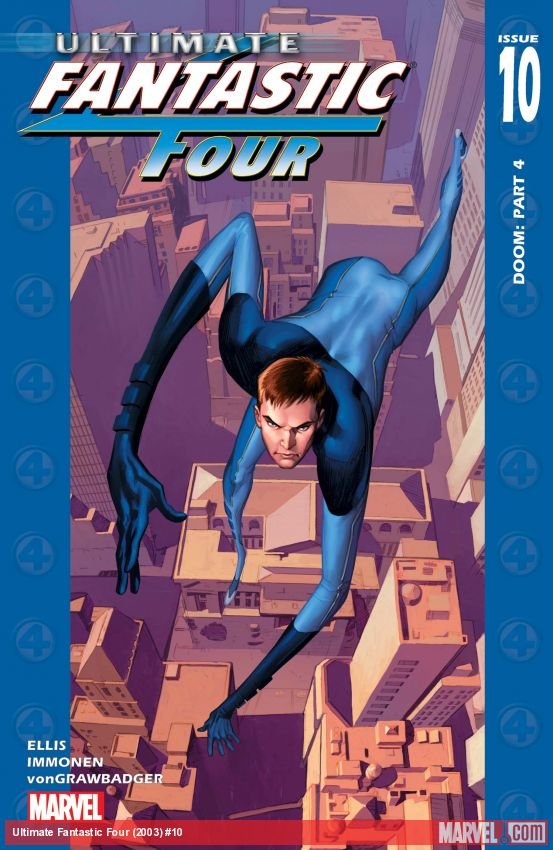 Cover of Ultimate Fantastic Four (2003) - #10
