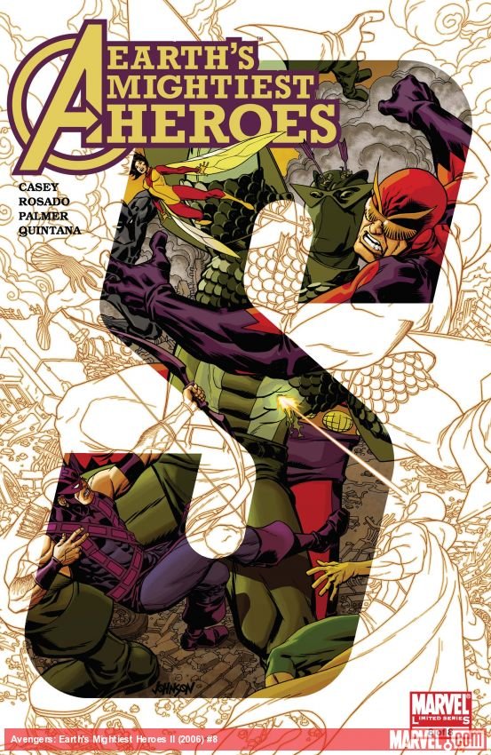 Cover of Avengers: Earth's Mightiest Heroes Ii (2006) - #8