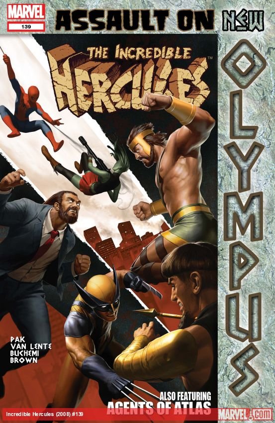 Cover of Incredible Hercules (2008) - #139