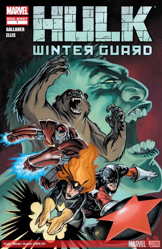 Cover of Hulk: Winter Guard (2009) - #1