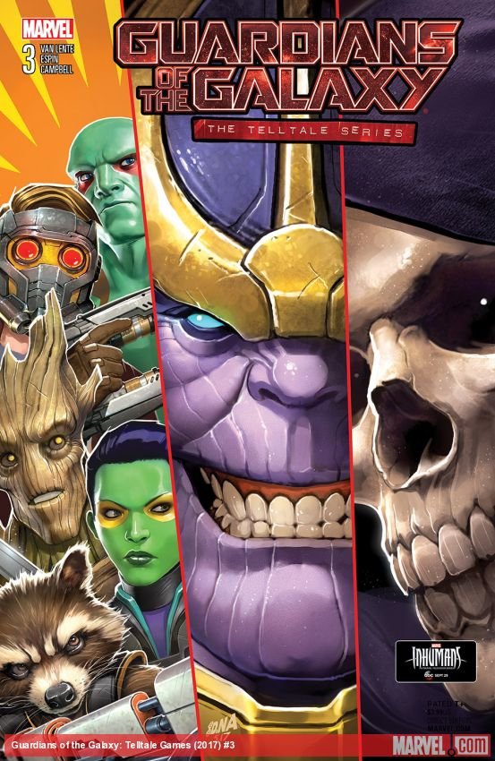 Cover of Guardians Of The Galaxy: Telltale Games (2017) - #3