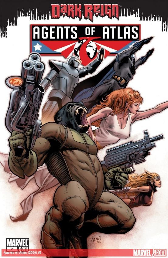 Cover of Agents of Atlas (2009) - #2