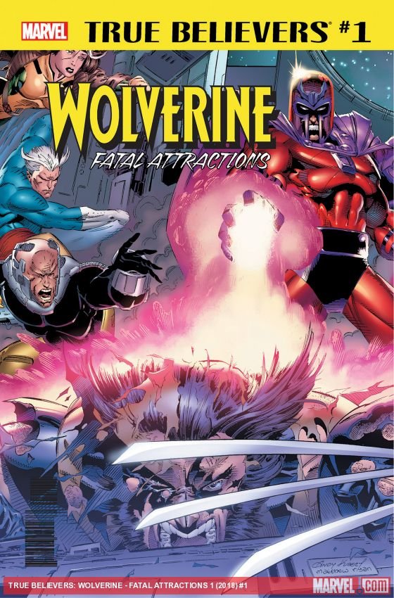 Cover of True Believers: Wolverine - Fatal Attractions (2018) - #1