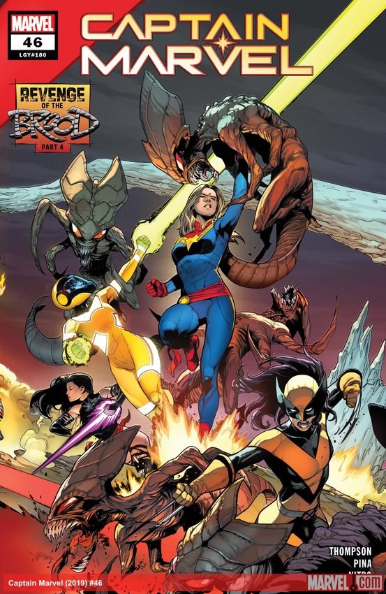Cover of Captain Marvel (2019) - #46