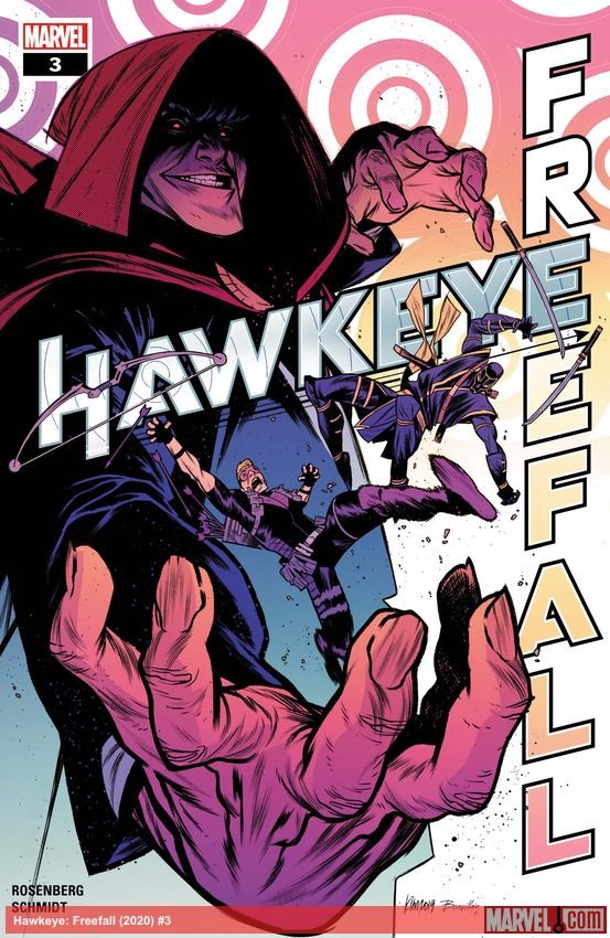 Cover of Hawkeye: Freefall (2020) - #3