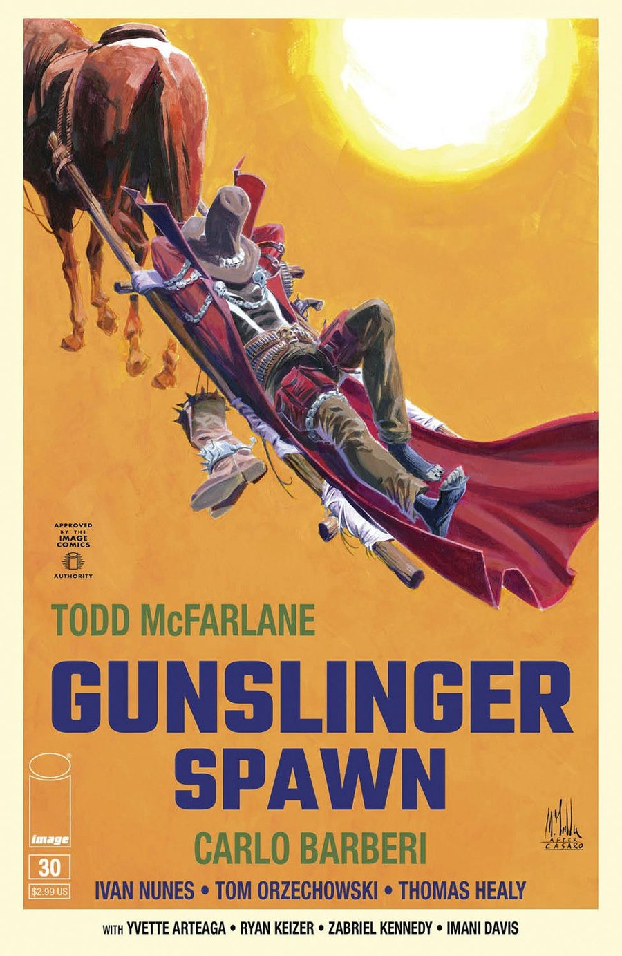 Cover of Gunslinger Spawn (2021) - #30