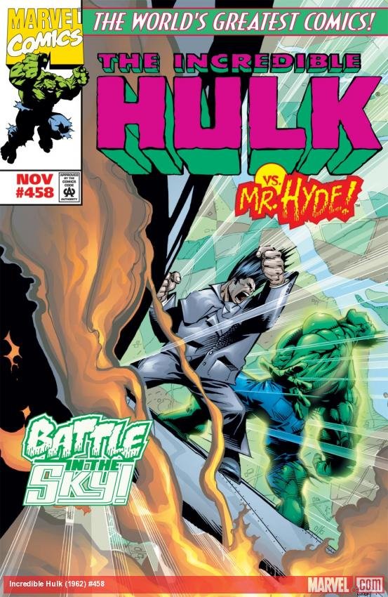 Cover of Incredible Hulk (1962) - #458