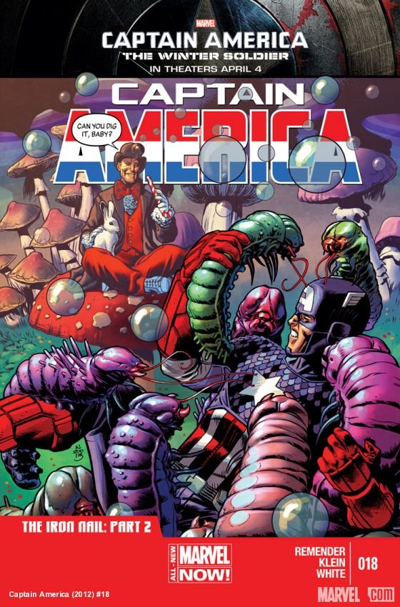 Cover of Captain America (2012) - #18