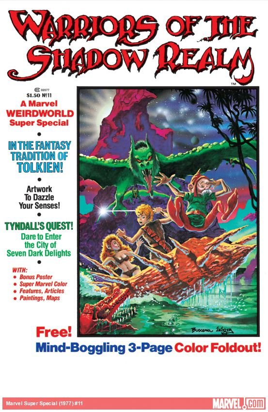 Cover of Marvel Comics Super Special (1977) - #11