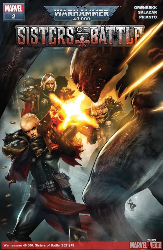 Cover of Warhammer 40,000: Sisters Of Battle (2021) - #2