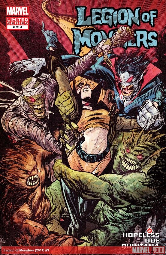 Cover of Legion Of Monsters (2011) - #3