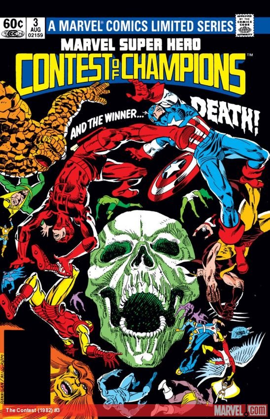 Cover of Marvel Super Hero Contest Of Champions (1982) - #3