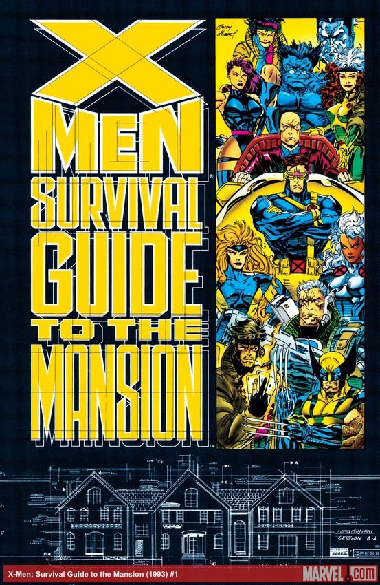 Cover of X-Men: Survival Guide To The Mansion (1993) - #1