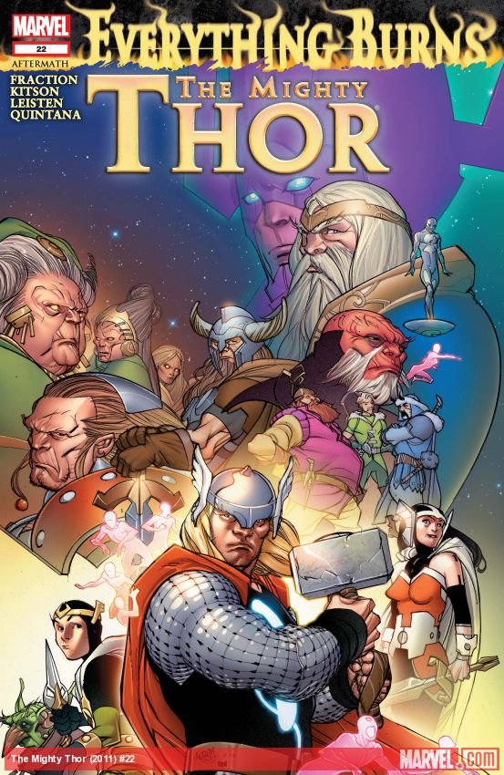 Cover of The Mighty Thor (2011) - #22