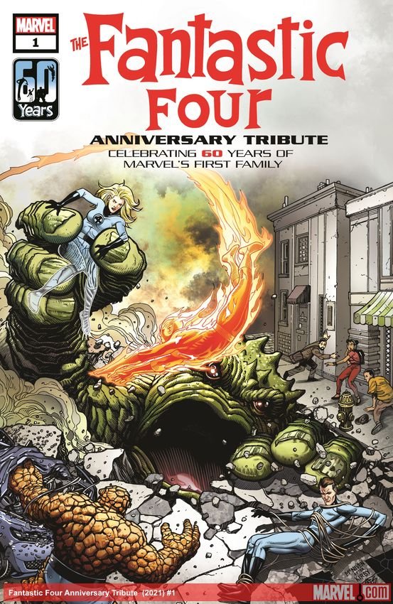 Cover of Fantastic Four Anniversary Tribute (2021) - #1