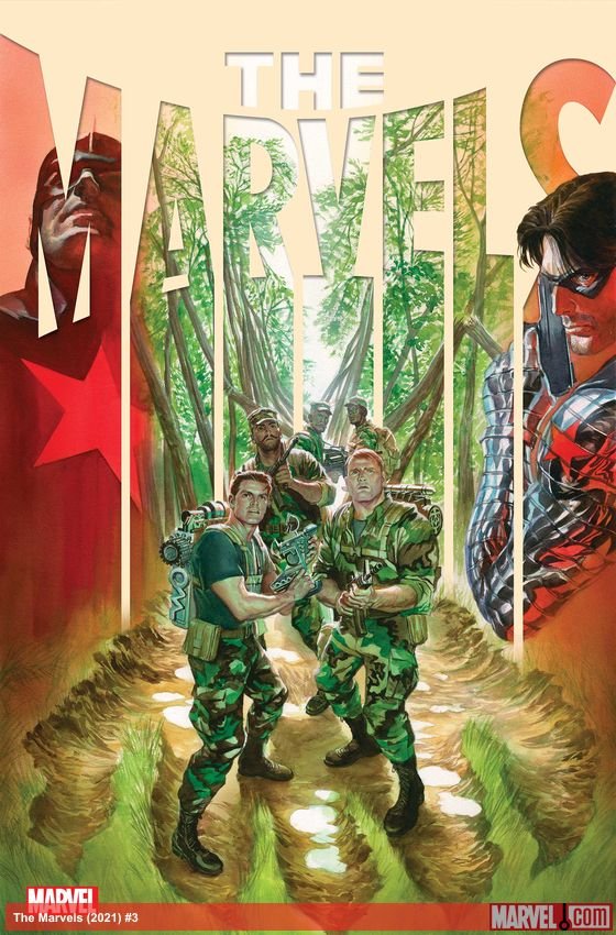 Cover of The Marvels (2021) - #3