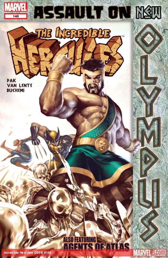 Cover of Incredible Hercules (2008) - #140