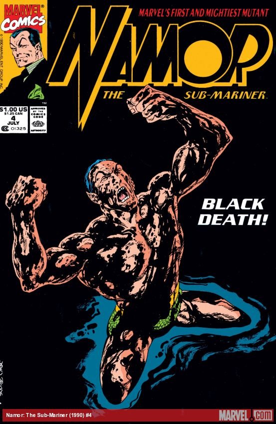 Cover of Namor The Sub-Mariner (1990) - #4