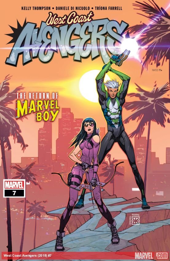 Cover of West Coast Avengers (2018) - #7