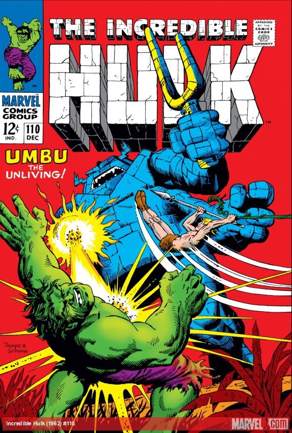 Cover of Incredible Hulk (1962) - #110