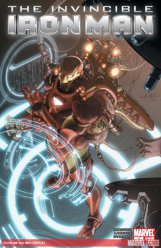 Cover of Invincible Iron Man (2008) - #1