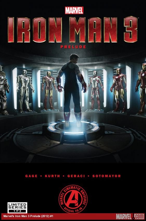 Cover of Marvel's Iron Man 3 Prelude (2012) - #1