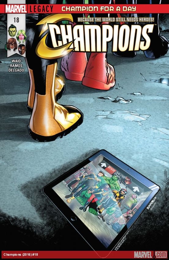Cover of Champions (2016) - #18