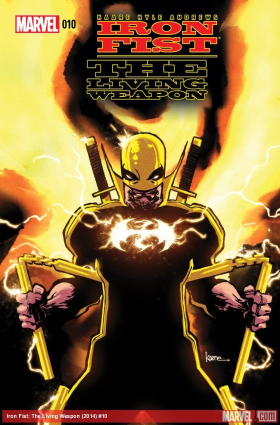 Cover of Iron Fist: The Living Weapon (2014) - #10