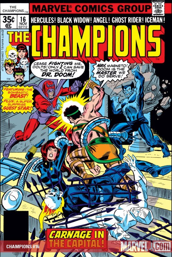 Cover of Champions (1975) - #16