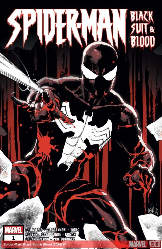Cover of Spider-Man: Black Suit & Blood (2024) - #1