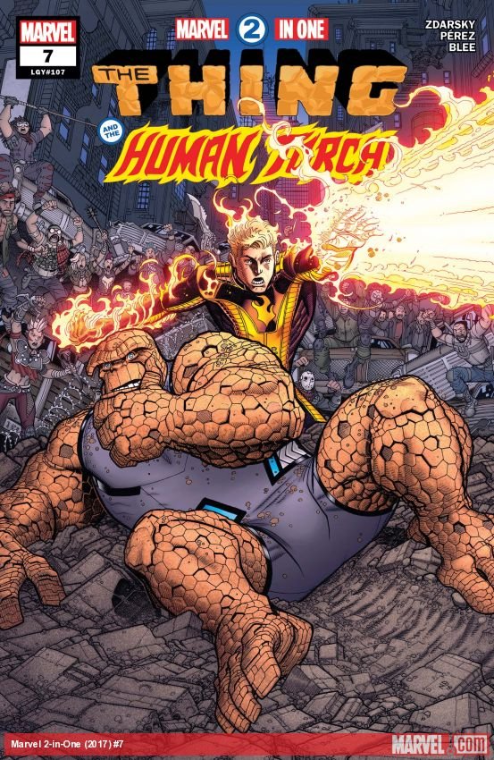 Cover of Marvel 2-In-One (2017) - #7