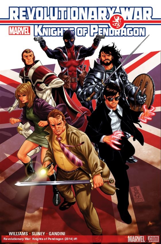 Cover of Revolutionary War: Knights Of Pendragon (2014) - #1