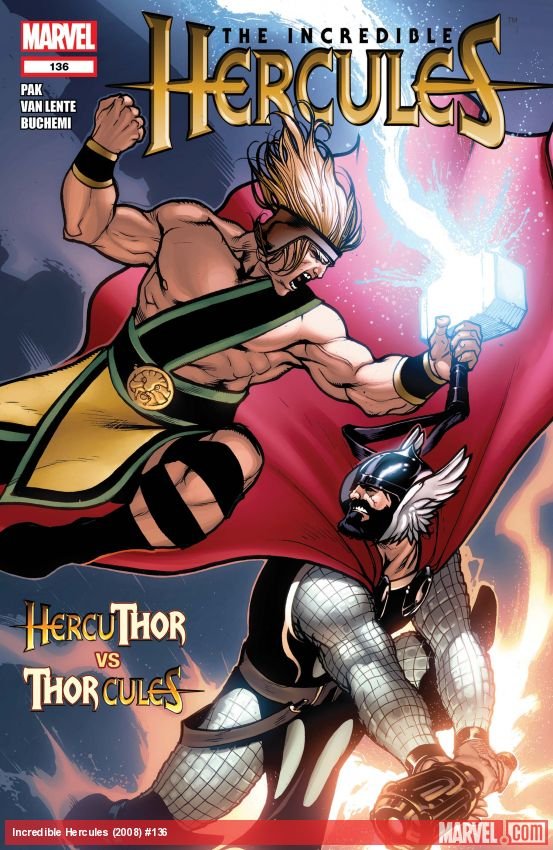 Cover of Incredible Hercules (2008) - #136